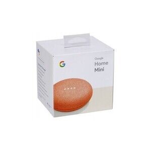 Google Home Mini~Smart Assistant~Coral/Orange~BRAND NEW~SEALED IN BOX! GIFT!